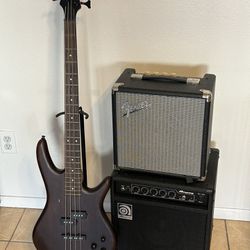 Bass Guitar & Amps