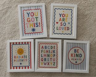 Framed photos