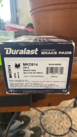 Brand new Duralast Brake Pads for Honda & Acura