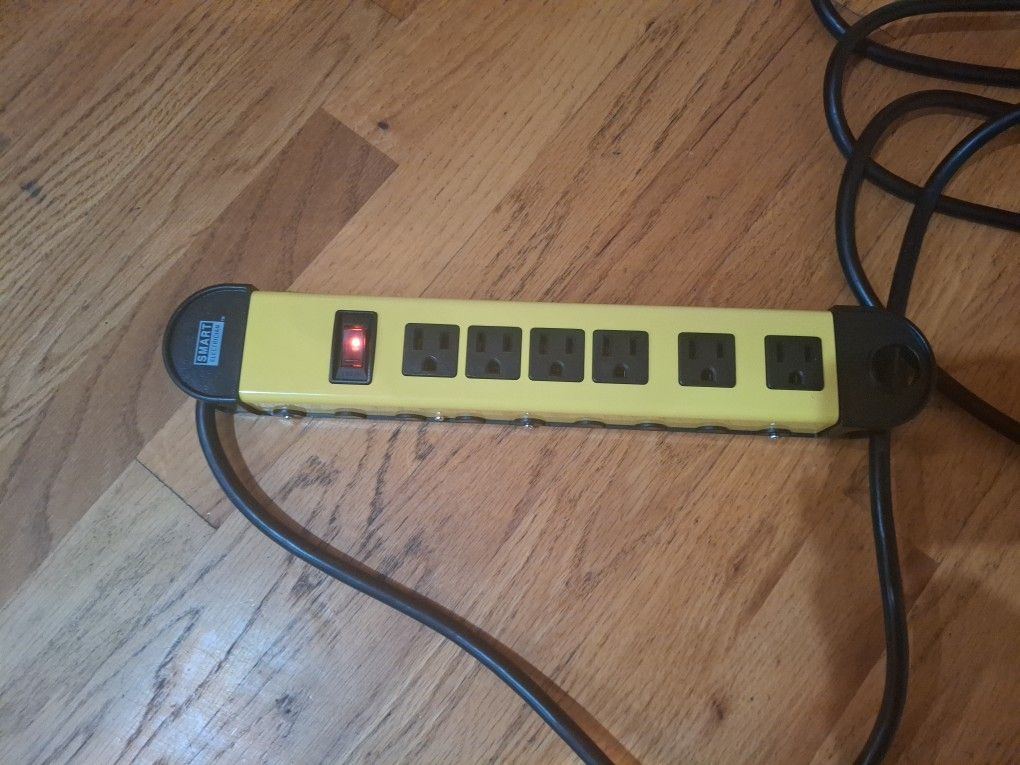 Smart Electrician® 6-Outlet Power Strip with 15' Cord TESTED