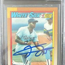 Frank Thomas Topps Auto