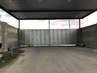 Portones motores todo tipo de diseño y tamaño de metal