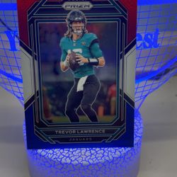 trevor lawrence football card