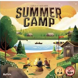 Buffalo Games Summer Camp Board Game By Phil Walker Harding