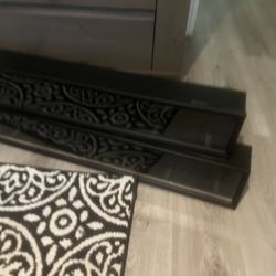 Black Display case shelf