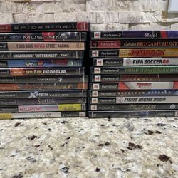 PlayStation 2 (PS2) Games - $5 Each