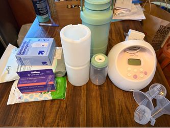 Spectra S2, wearable pumps, Momcozy Portable Cooler, and Milk Bags