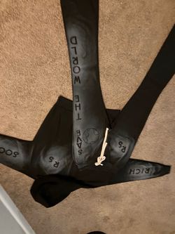 Black Custom Painted Wetsuit