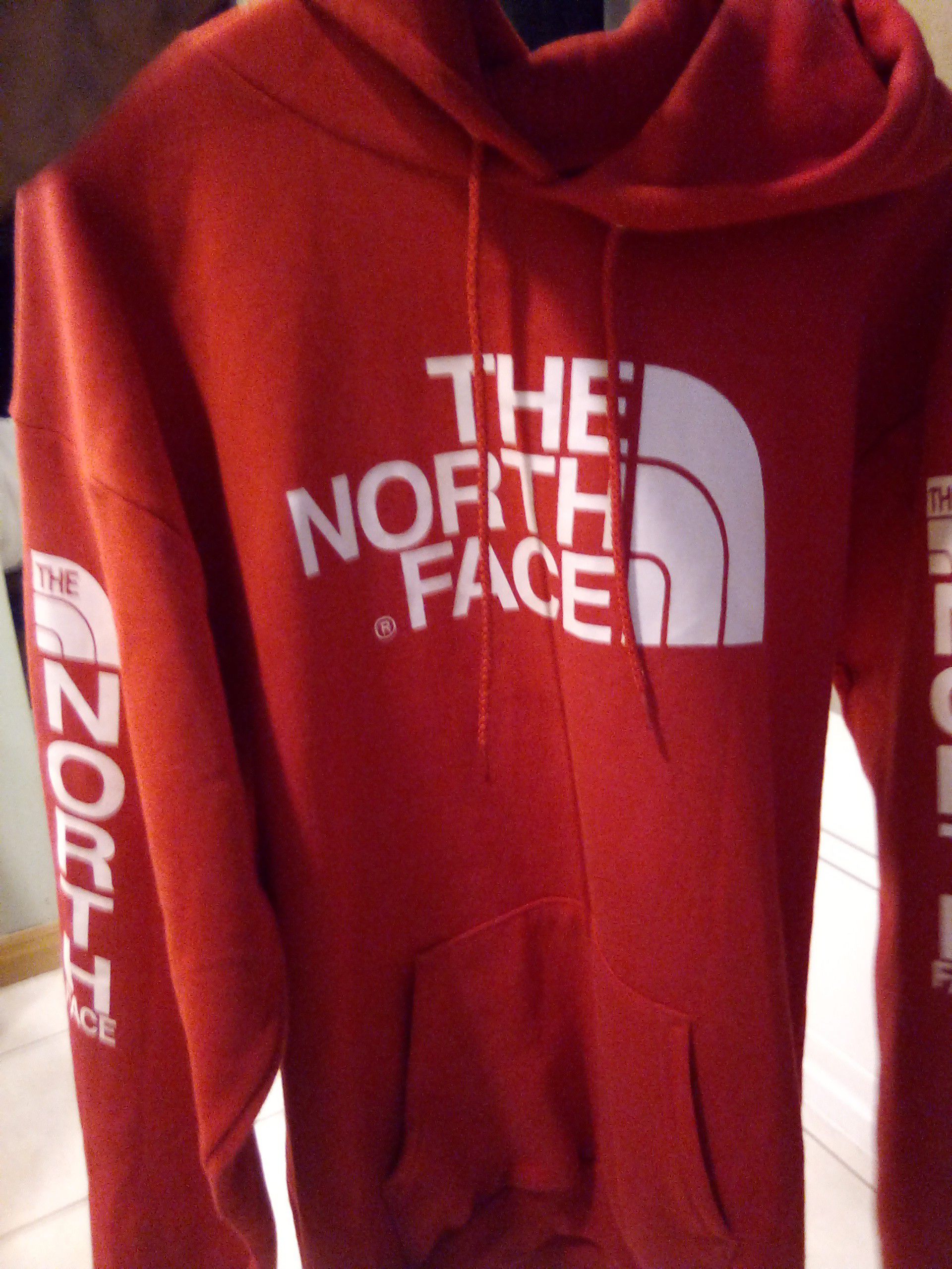 The North Face hoodie men's large in perfect condition