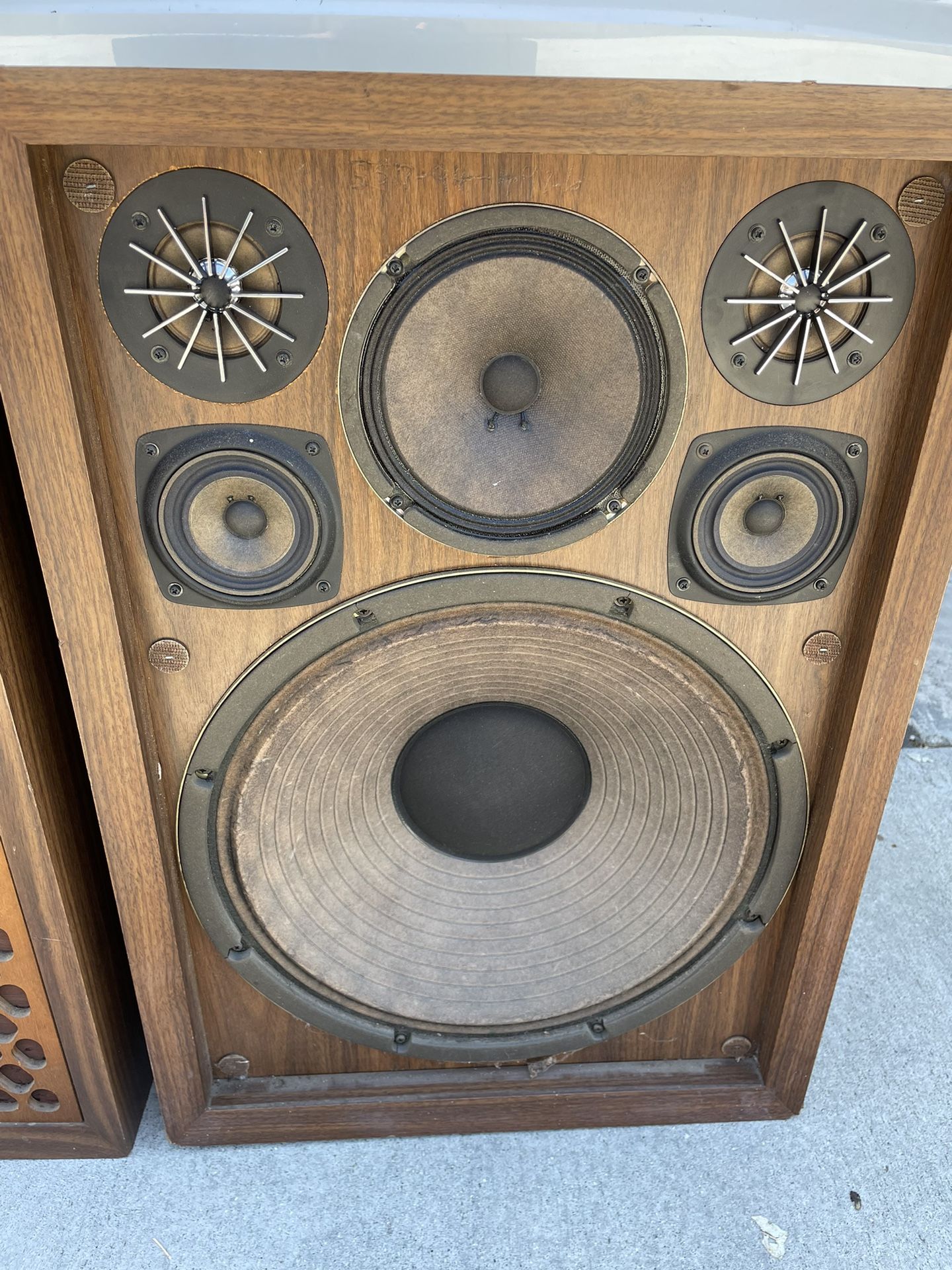 Tokyo Japan - Vintage Sonic AS- 405 4 Ways 6 Speakers Vintage for