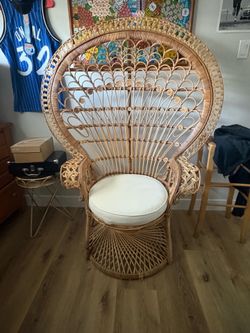 Rattan Peacock Chair