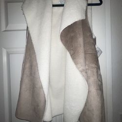 Susina Warm Soft Faux Fur Vest XL