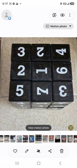 (3) Rubiks cubes, see 3 pics, $10 each