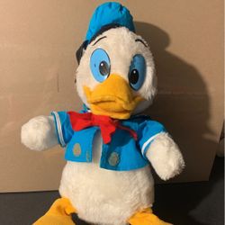 Donald Duck Walt Disney Characters By California Stuffed Toy Vintage USA made