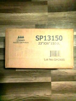 Brand new disposable bed pads / underpads. Large 23x36 size.