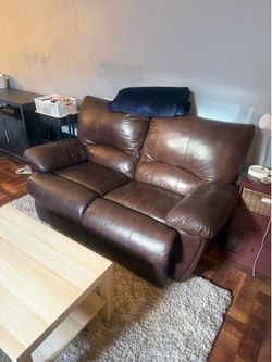 Leather sofa
