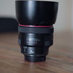 Canon 85mm 1.2L