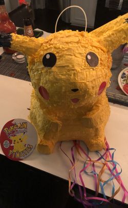 Pikachu Pokemon Pinata, Pull String