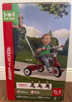 Radio Flyer 3-in-1 Stroll 'N Trike