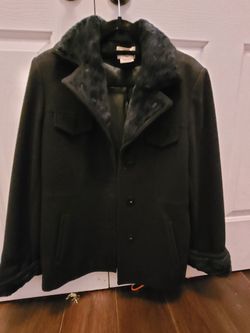 Womens Wool Black Jacket