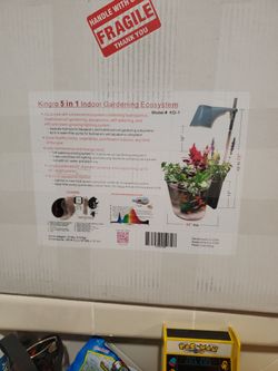 Kingro 5 In 1 Indoor Gardening Ecosystem