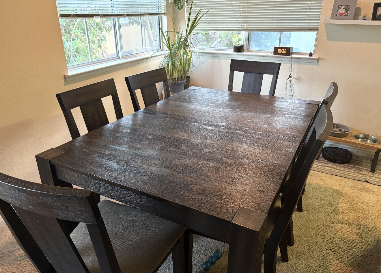 Dining Table Set With 6 Chairs 
