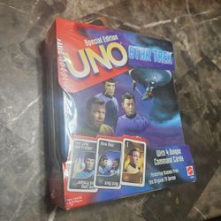 VTG. 1999 Mattel Special Edition Star Trek Uno Game FACTORY SEALED