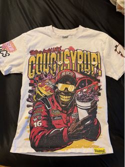 TAALOCS Cough Syrup Racing Tee Size Small – Need Gone Today