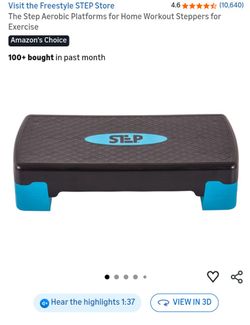 The Step Aerobic Platforms for Home Workout Steppers for Exercise