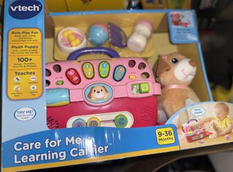 VTech Care For Me Learning Carrier Pink