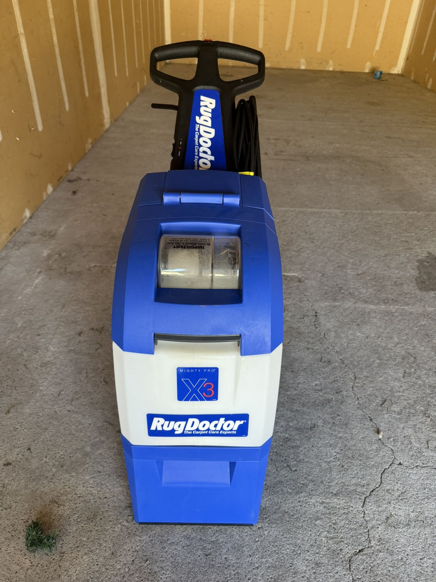 Rug Doctor X3 Carpet Deep Cleaner