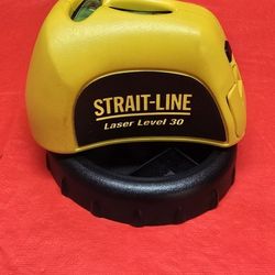 STRAIT-LINE LASER LEVEL 30      $20