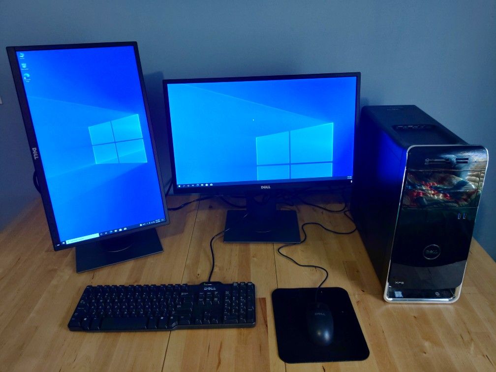 Dell XPS i5 6th Gen 8GB 1TB Plus 2 Monitors And Mouse&Keyboard