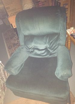 Green recliner
