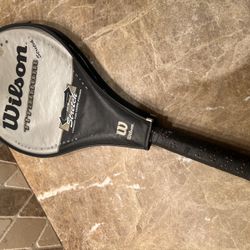 Wilson Titanium Tennis Racket And Cover