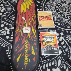 Nintendo Wii Tony Hawk skateboard