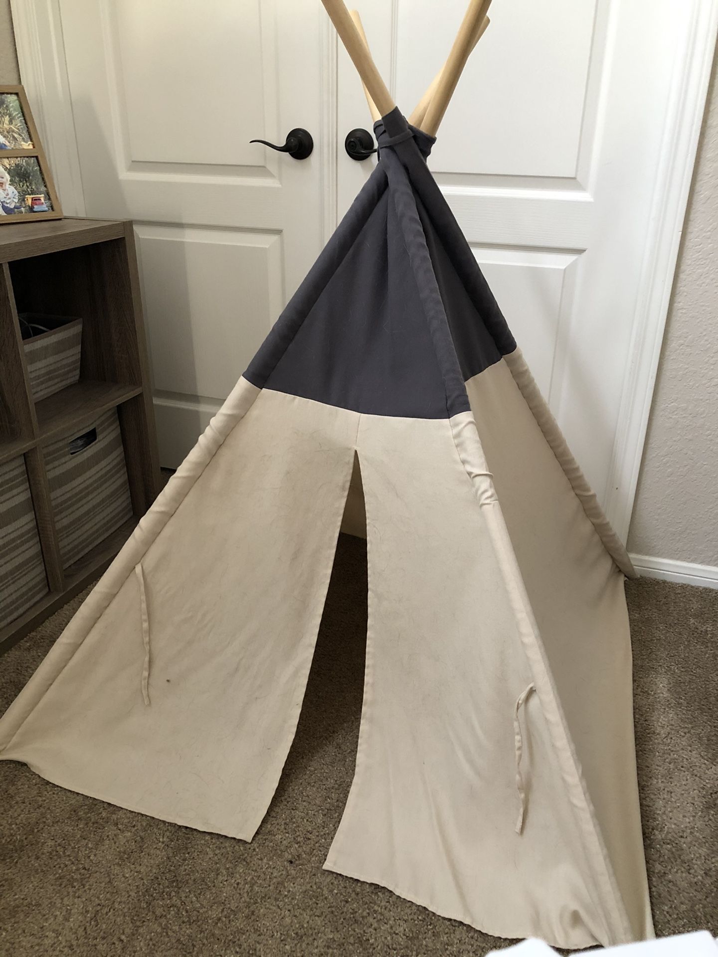 Large Tee Pee kids baby pets dog decor play toys