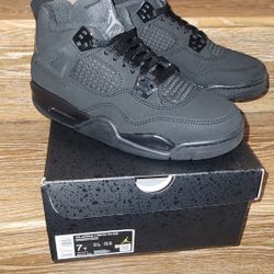 Nike Jordan 4 Black Cat Size 7Y