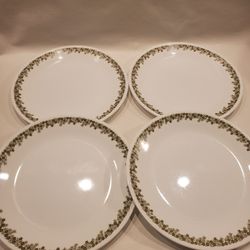 4 Corelle Spring Blossom Dinner Plates 
