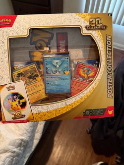 Pokémon 30th Celebration Poster Collection Box