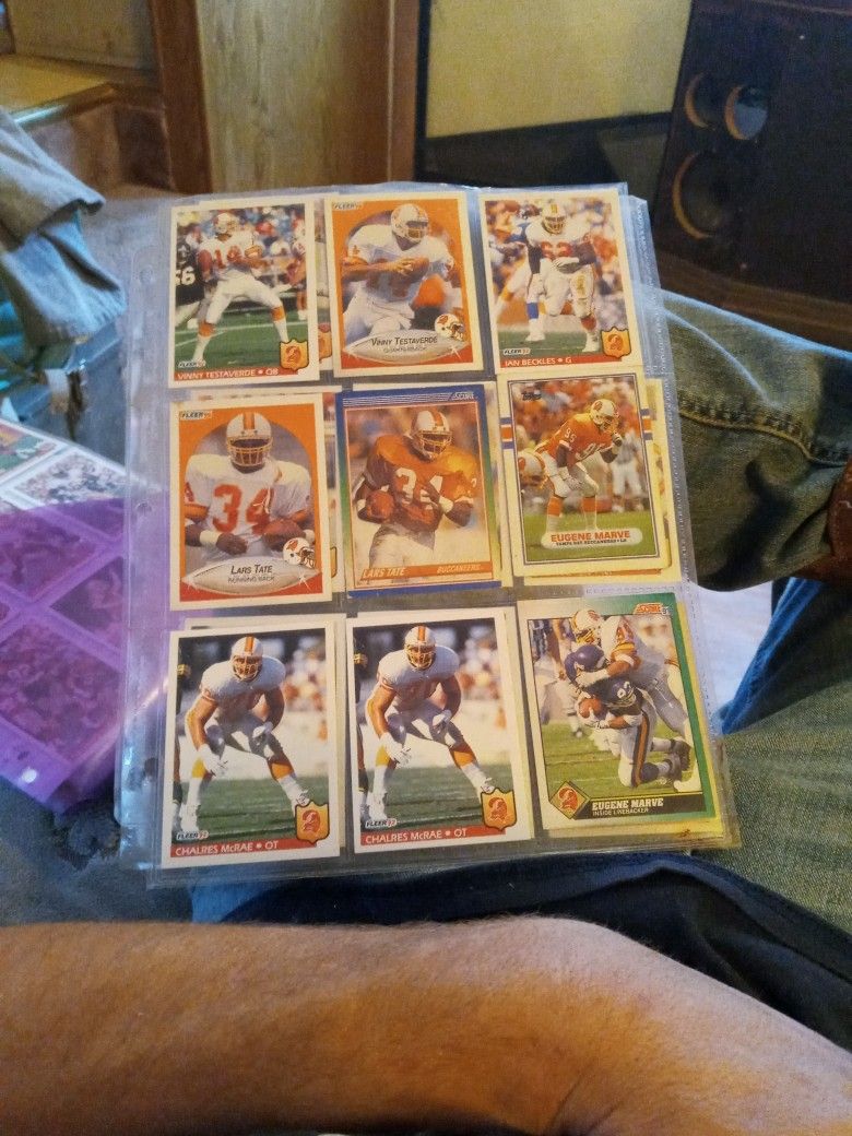 Buccaneers Topps Score Fleer