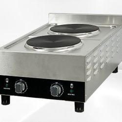 NSF Two Burner Heavy Duty Electric Hot Plate hotplate FG-02A