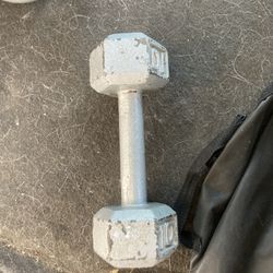 Weights 10 Lbs Dumbbells Cast Iron