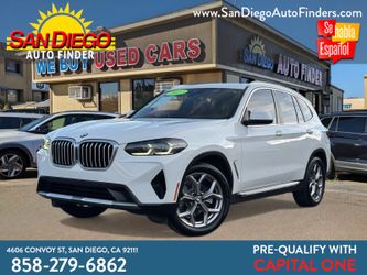 2022 BMW X3 sDrive30i, Red Interior, Pano Roof, Heated