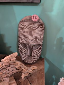 Tribal tiki decor