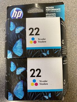 HP TRI COLOR INK CARTRIDGES