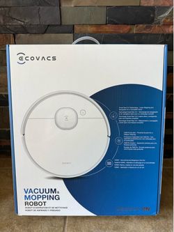 Ecovacs N7 Robot Vacuum Deebot OZMO White $359MSRP