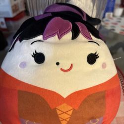 Squishmallows 8" Hocus Pocus MARY SANDERSON Plush Witch Disney Halloween 2023