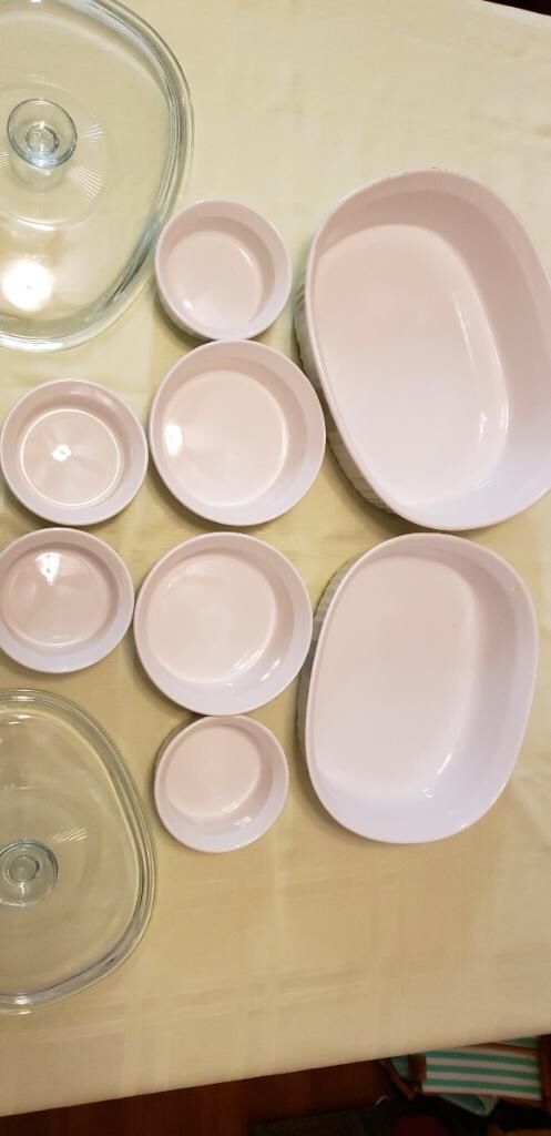 Corningware. Set.