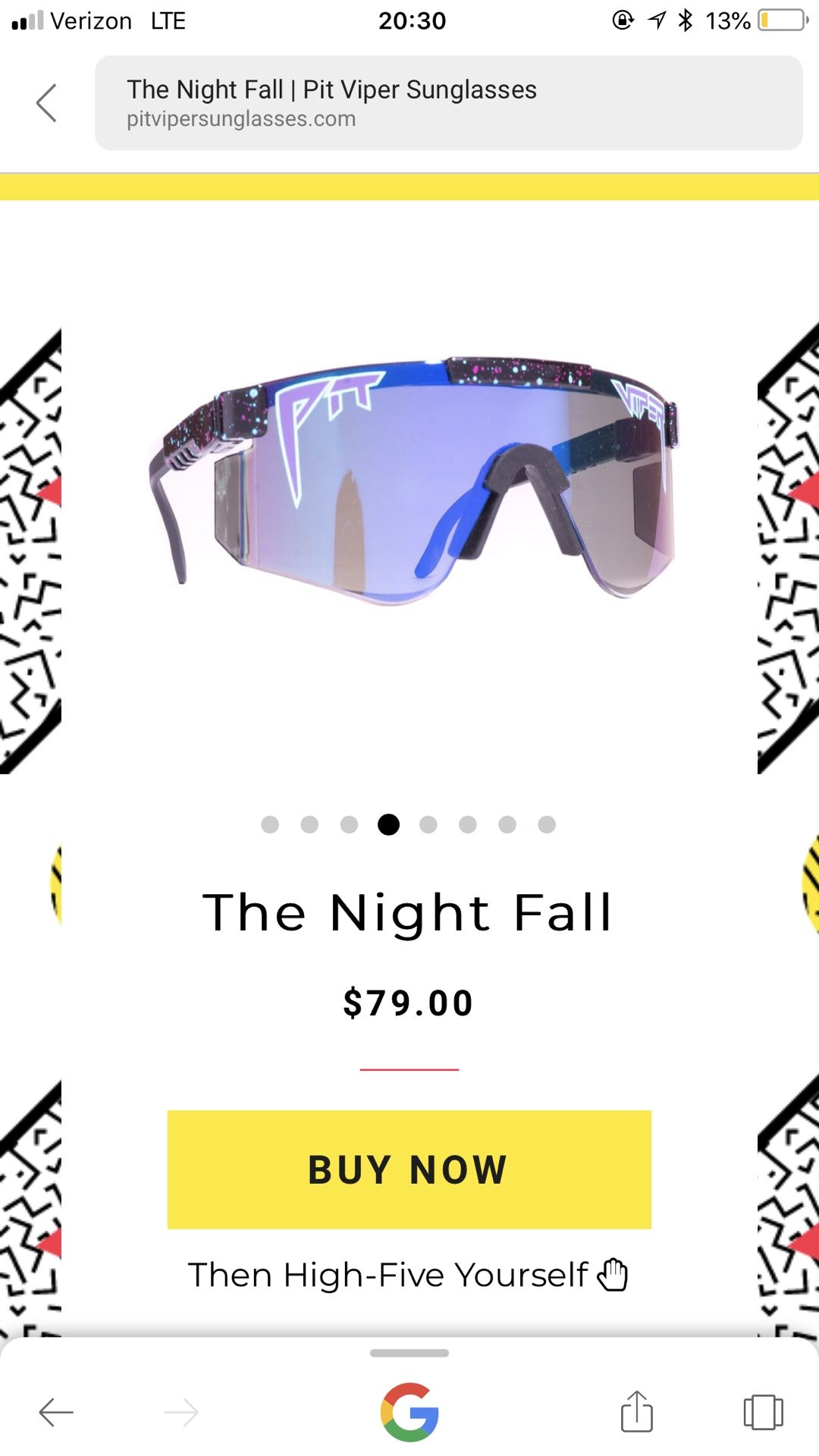 Pit viper sunglasses. Brand new in box!!!